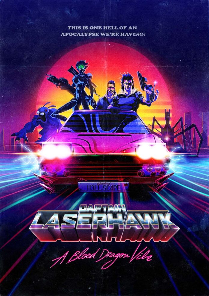 Captain Laserhawk Tráiler Netflix