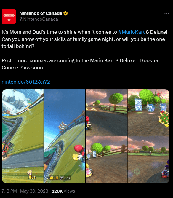 DLC de Mario Kart 8