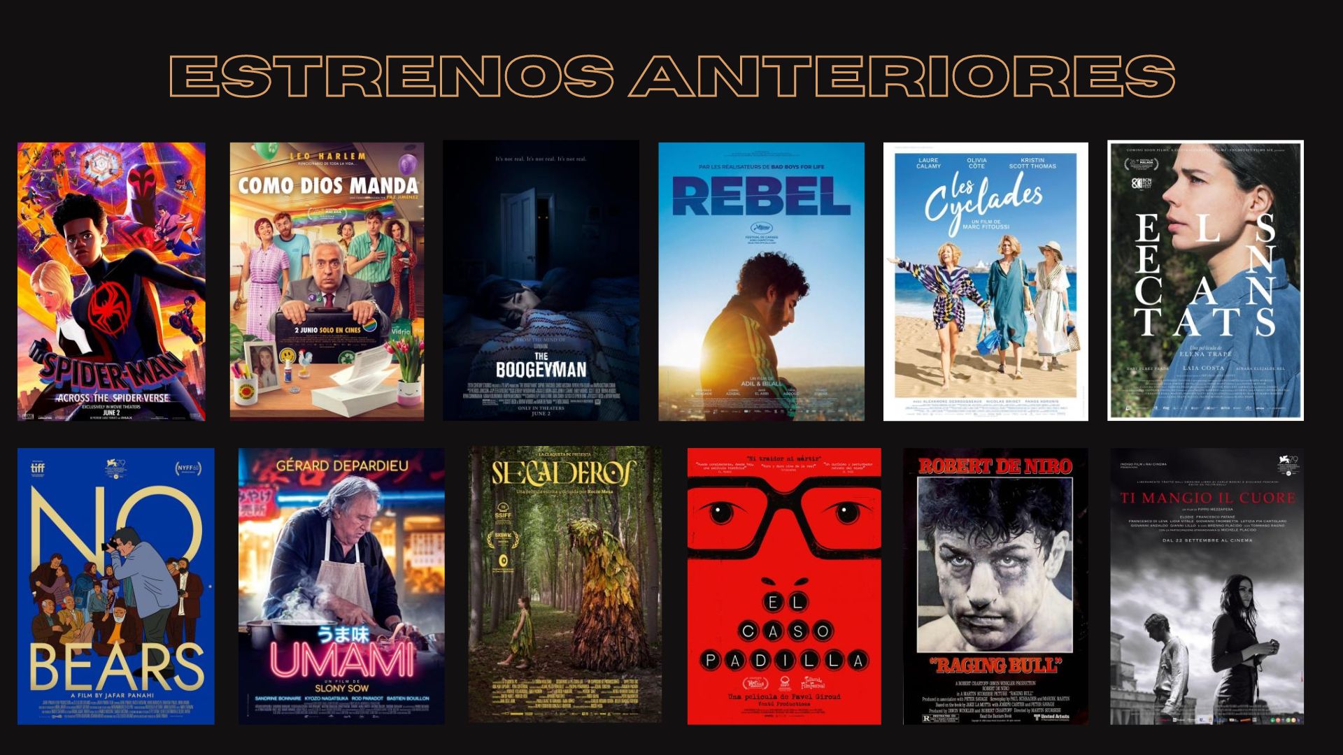Estrenos Cine Junio 2023