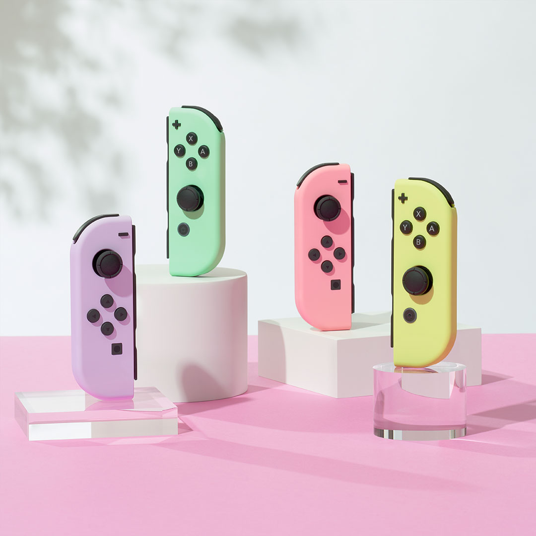 Nintendo Joy-Cons Pastel