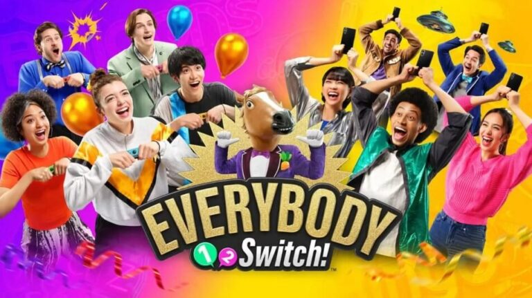 Everybody 1 2 Switch presenta un tráiler en el que vemos hasta 100 personas jugando