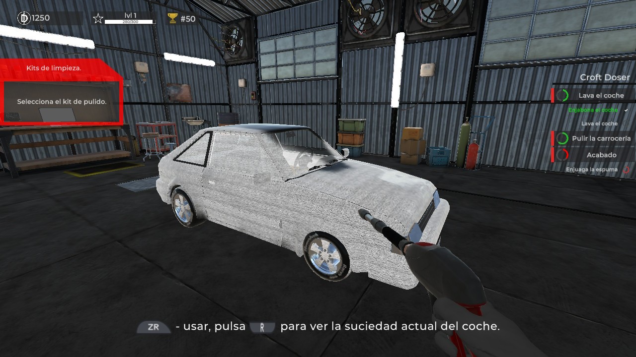 Análisis Car Detailing Simulator