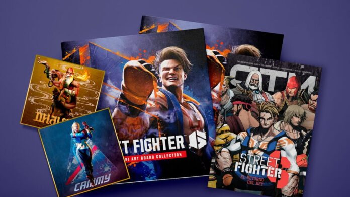 Street Fighter 6 Shikishis