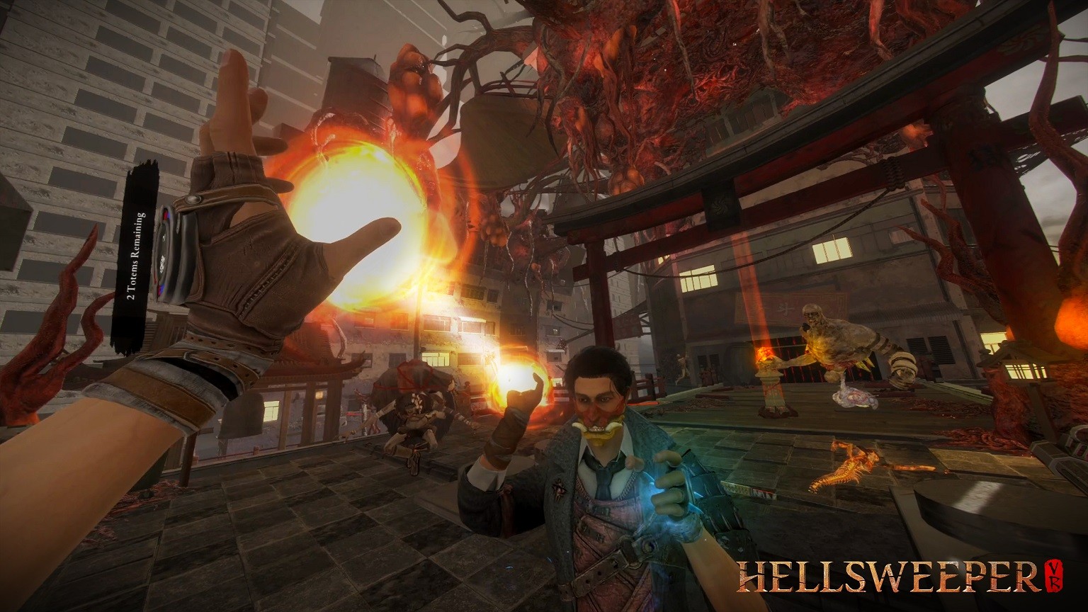 Hellsweeper VR tráiler muestra el modo cooperativo