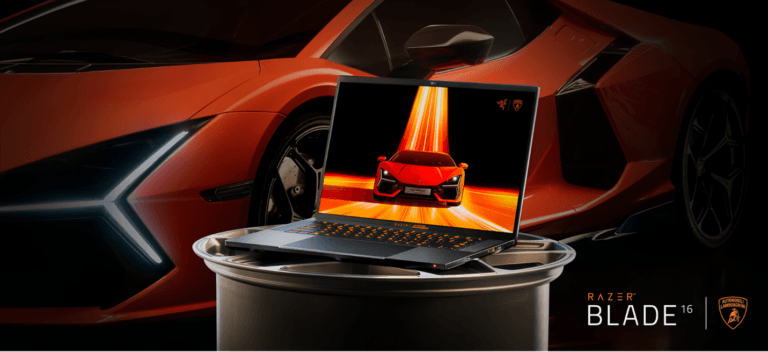 Razer Blade 16 x Automobili Lamborghini
