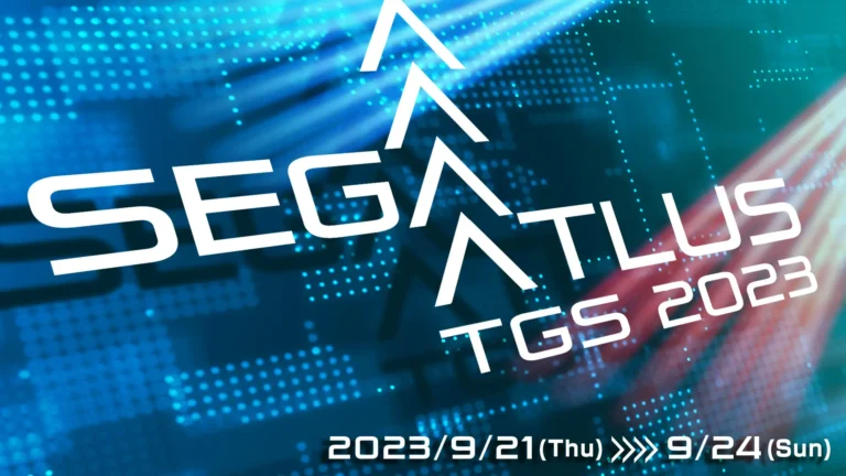 SEGA Atlus Tokyo Game Show 2023 LineUp