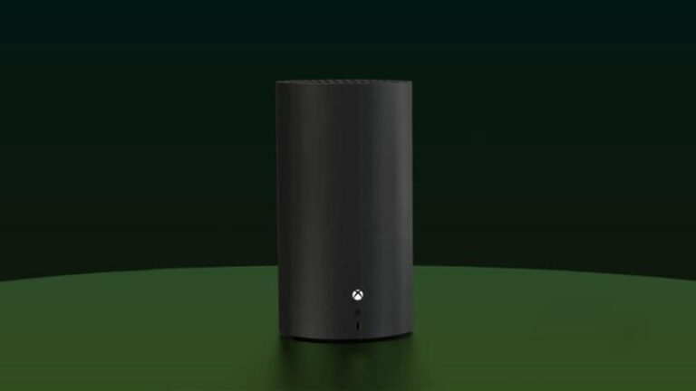 Xbox Series X ve filtrado un nuevo modelo solo digital y con forma de cilindro