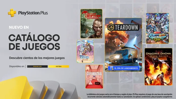 PS Plus Extra Premium Noviembre 2023
