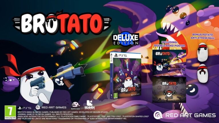 El roguelite de disparos, Brotato, en PlayStation y Xbox, además de lanzarse en formato físico