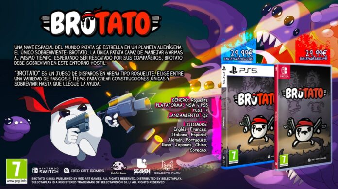 Brotato Edición Física PS5 Brotato Edición Física PS5