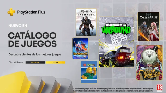 PS Plus Extra y Premium febrero 2024