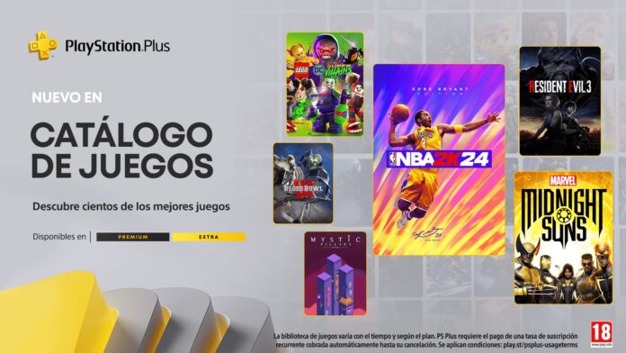 PS Plus Extra marzo PS Plus Extra marzo