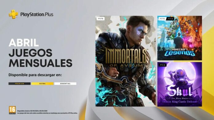 PSPlus Abril 2024 Disponible PS Plus Abril 2024