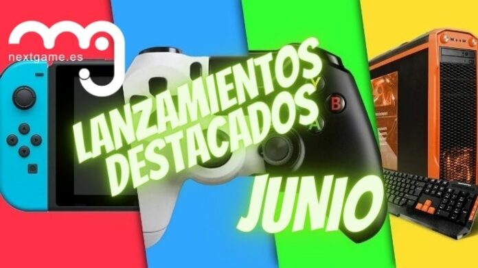 Plantilla Lanzamientos Mes LANZAMIENTOS VIDEOJUEGOS JUNIO 2024