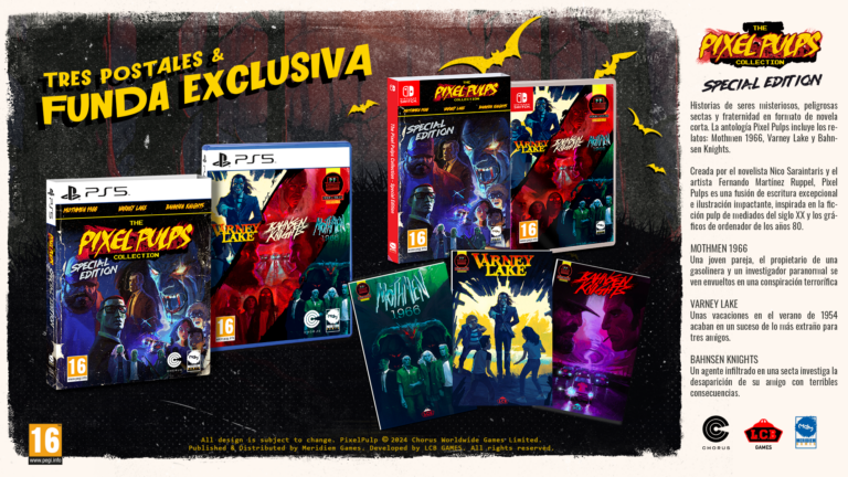 The Pixel Pulps Collection Special Edition fecha