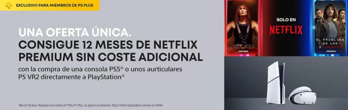 PS5 Netflix Promoción PS5 Netflix Promoción