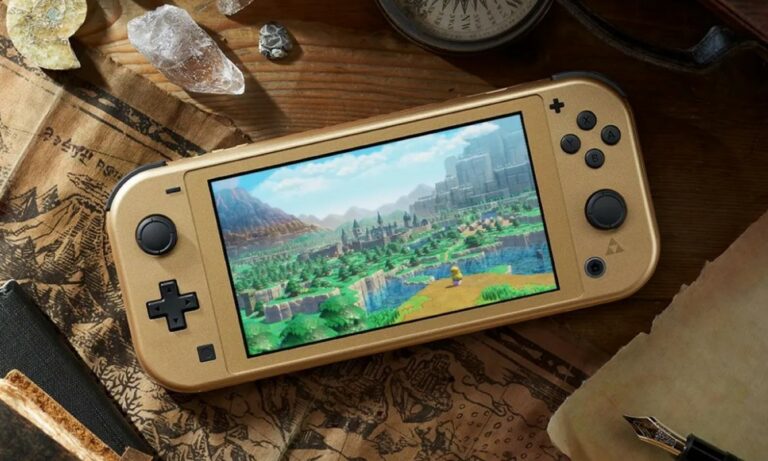 nintendo switch lite zelda