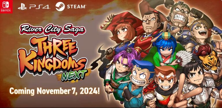 River City Saga Three Kingdoms es anunciado y llegará el 7 de noviembre de 2024