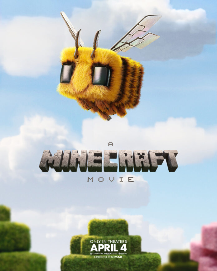 -NextGame- Minecraft movie - poster A Minecraf movie - Una pelicula de Minecraft