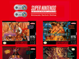 NSO SNES Juegos Marzo