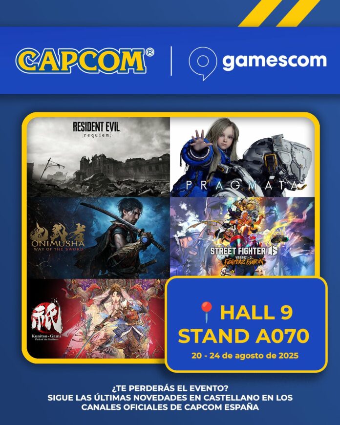 Capcom Lineup Gamescom 2025 Capcom Lineup Gamescom 2025