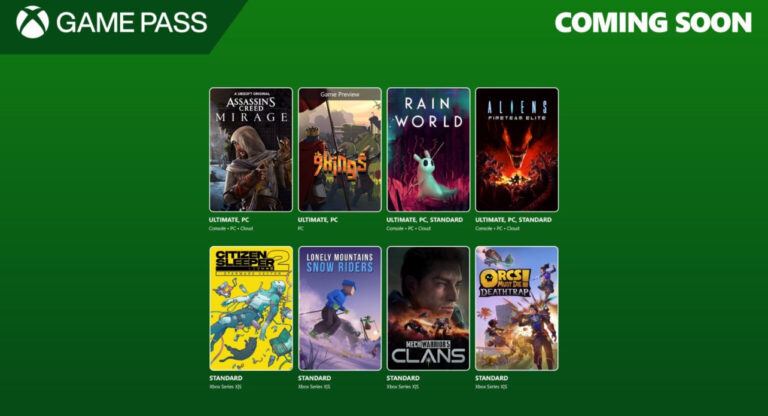 Xbox Game Pass Agosto 2025 - listado juegos - Nextgame