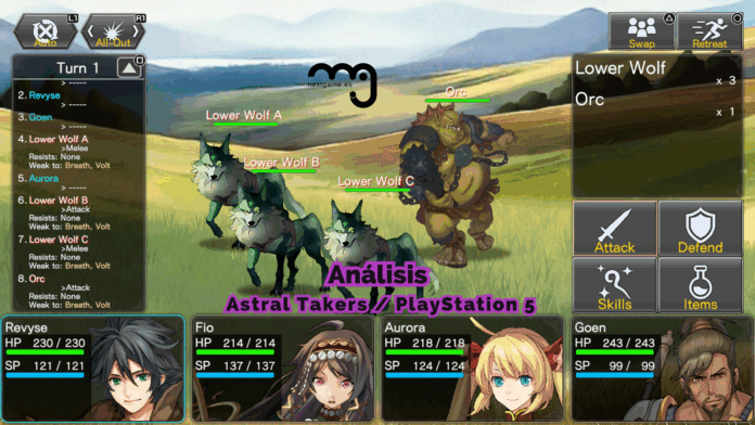 Análisis Astral Takers PS5