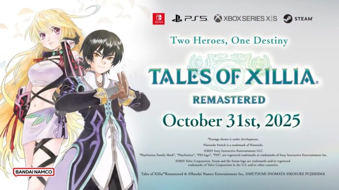 Tales of Xillia Remastered. Lanzmaiento oficial