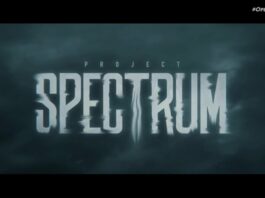 Proyect Spectrum Agente enfrentándose a un entorno distorsionado por el Ember en Project Spectrum, revelado en Gamescom 2025
