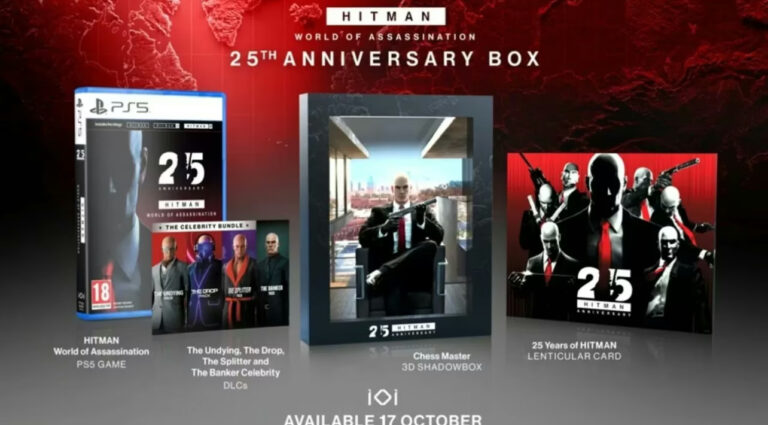 Hitman celebra 25 años con edición especial World of Assassination Anniversary Box