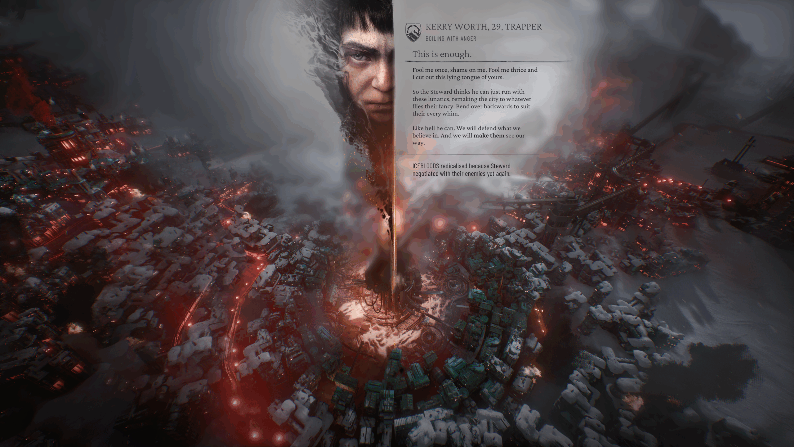 FrostPunk 2 Analisis