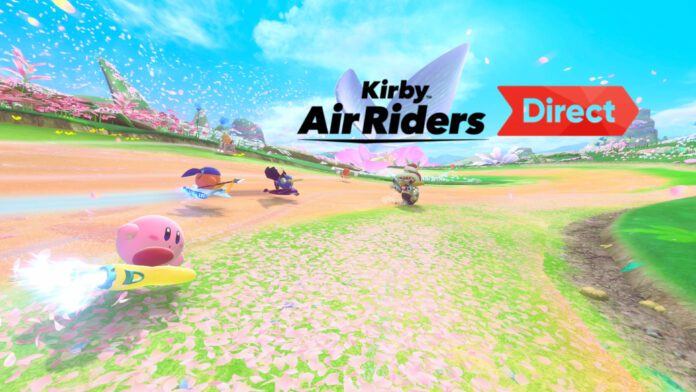 Ya tenemos fecha para el nuevo Nintendo Direct centrado en Kirby Air Riders 60 minutos con el director del videojuego Masahiro Sakurai
