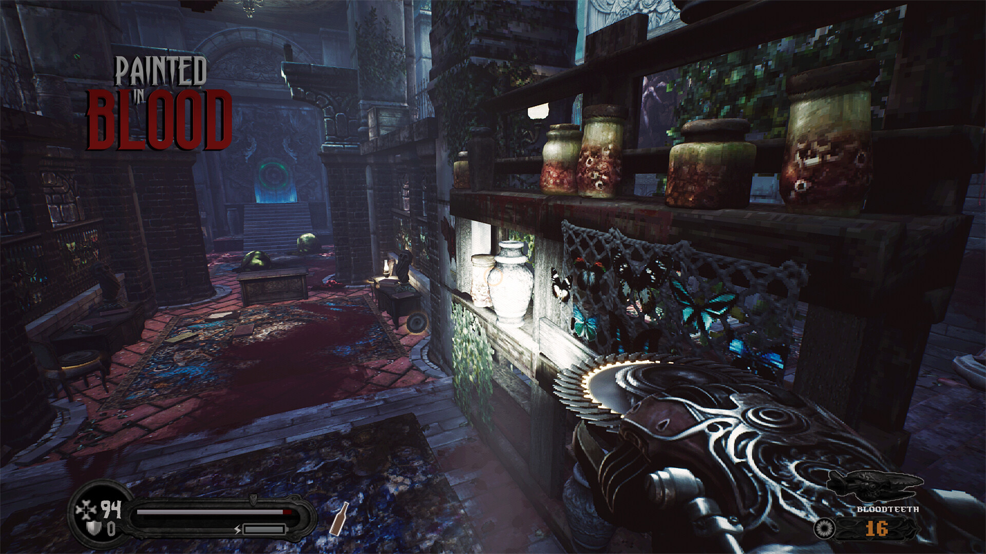 impresiones painted in blood