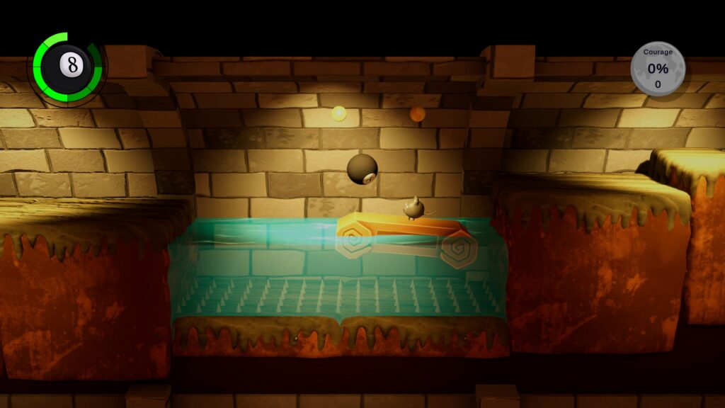 Trap Ball Adventure jugabilidad 