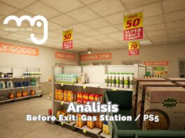 análisis de Before exit: Gas station