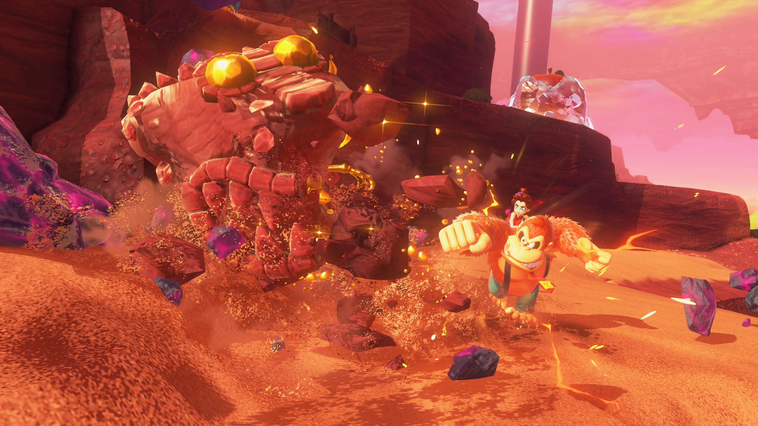 donkey kong bananza actualizacion