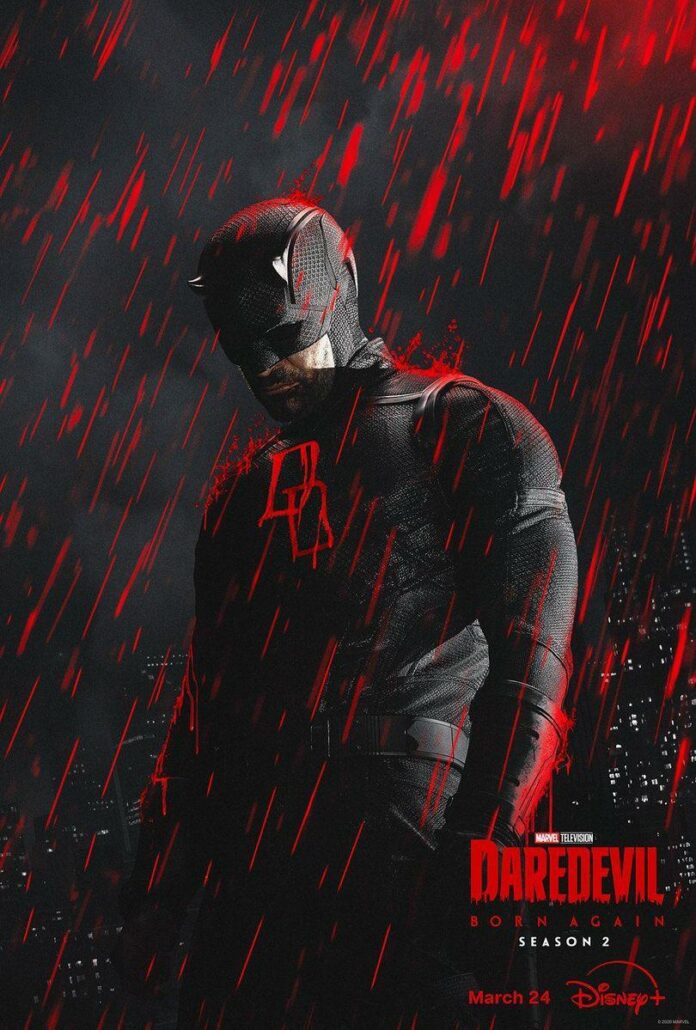 NextGame-Daredevil born again T2-poster Daredevil Born Again temporada 2 - disney+ - marzo 2026