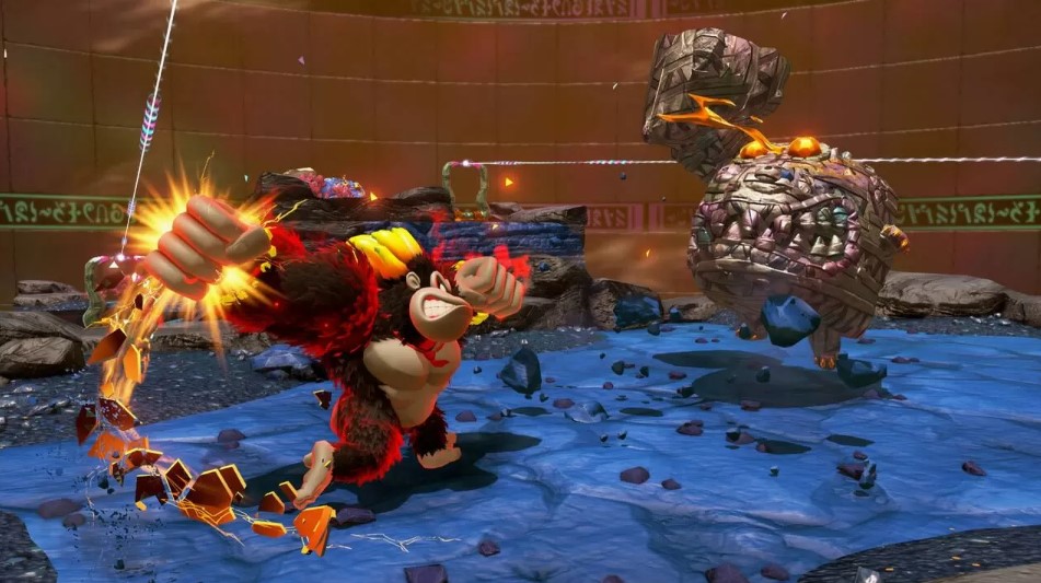 donkey kong bananza actualizacion